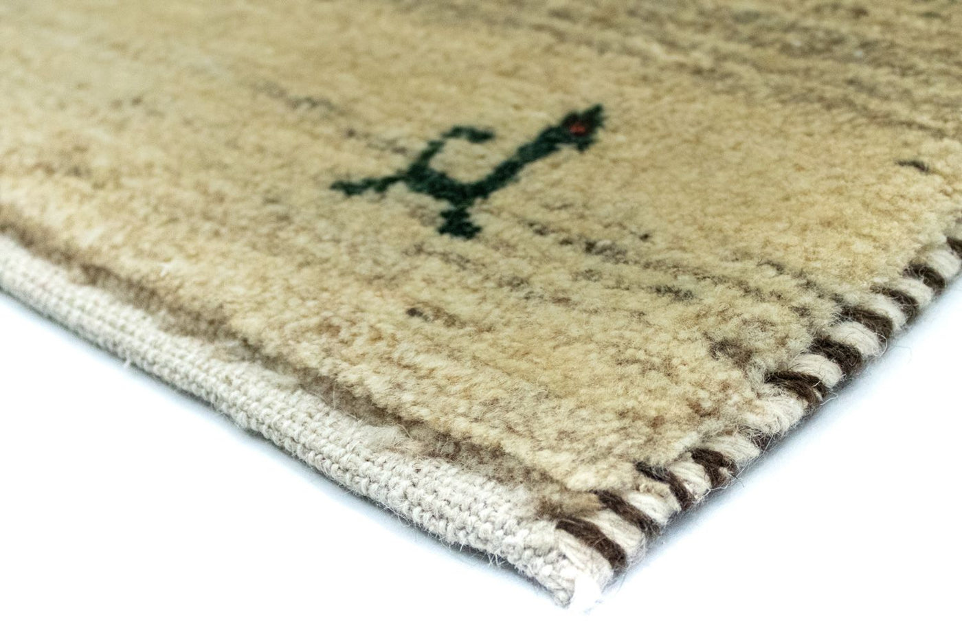 ペルシャギャベ 絨毯 126x80cm - ペルシャウールラグ