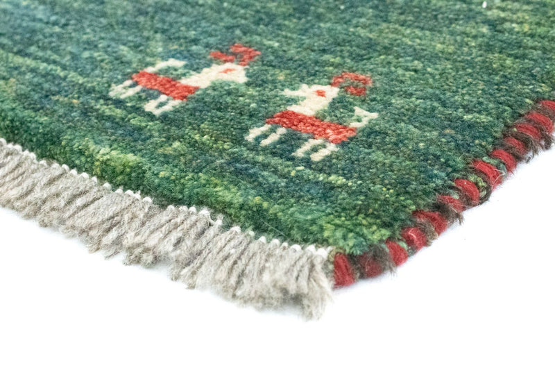 ペルシャギャベ 絨毯 90x60cm - ペルシャウールラグ