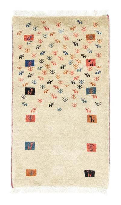 ペルシャギャベ 絨毯 73x128cm - ペルシャウールラグ