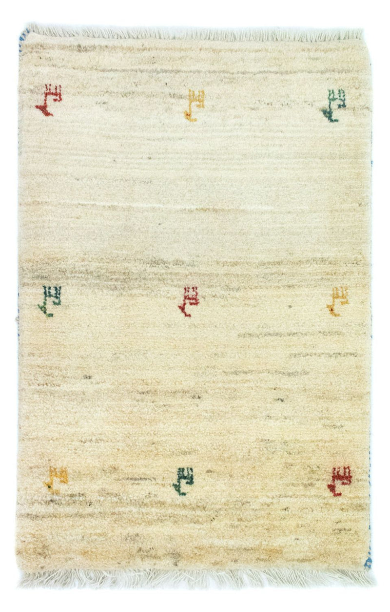 ペルシャギャベ 絨毯 87x57cm - ペルシャウールラグ