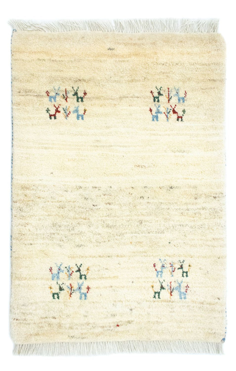 ペルシャギャベ 絨毯 90x64cm - ペルシャウールラグ