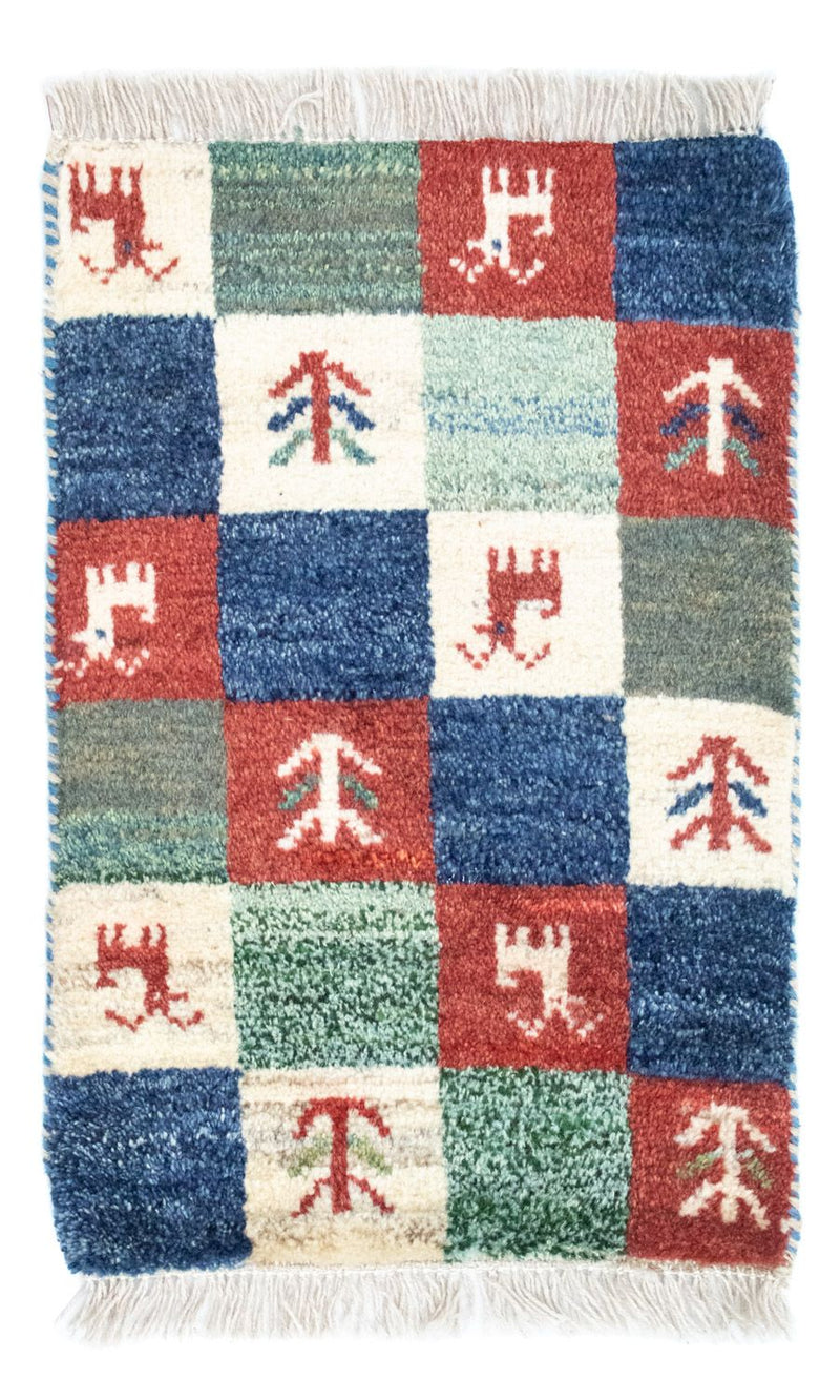 ペルシャギャベ 絨毯 60x40cm - ペルシャウールラグ