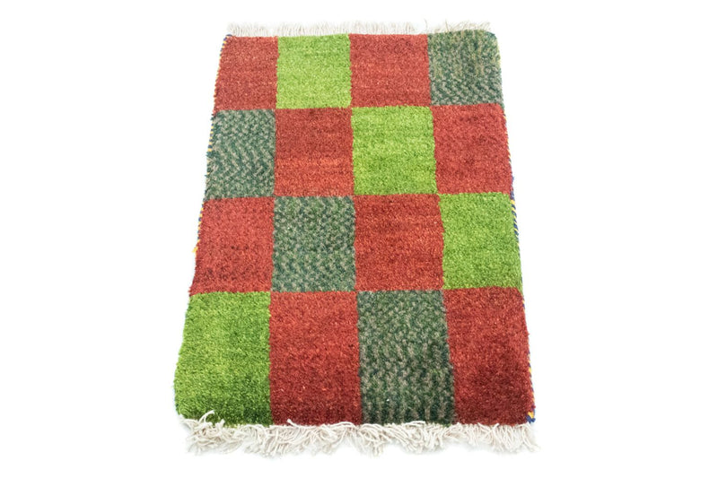 ペルシャギャベ 絨毯 60x40cm - ペルシャウールラグ