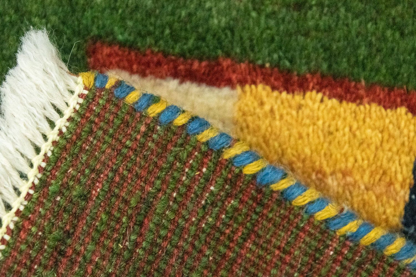 ペルシャギャベ 絨毯 60x40cm - ペルシャウールラグ