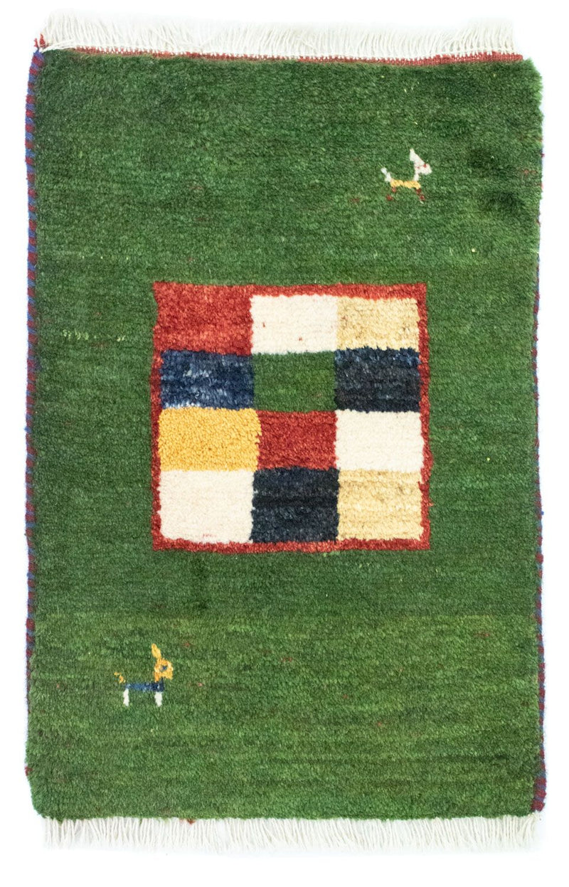 ペルシャギャベ 絨毯 60x40cm - ペルシャウールラグ