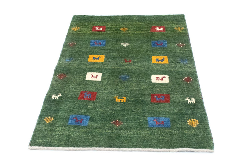 ペルシャギャベ 絨毯 128x92cm - ペルシャウールラグ