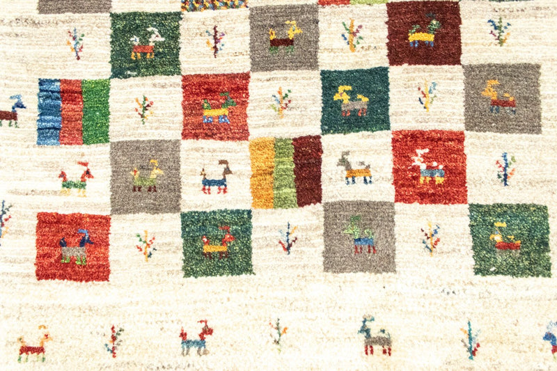 ペルシャギャベ 絨毯 129x80cm - ペルシャウールラグ