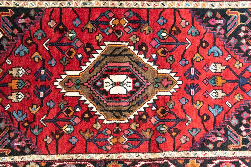 ハマダン 絨毯 133x85cm - ペルシャ絨毯