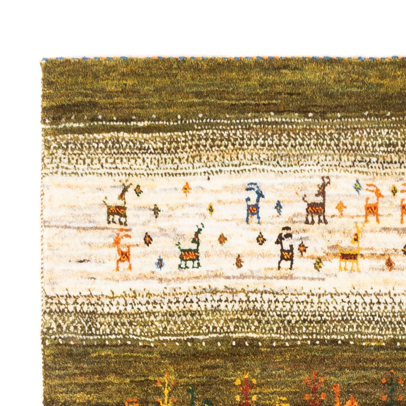ロリバフト 絨毯 138x85cm - ペルシャウールラグ