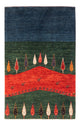 ロリバフト 絨毯 126x82cm - ペルシャウールラグ