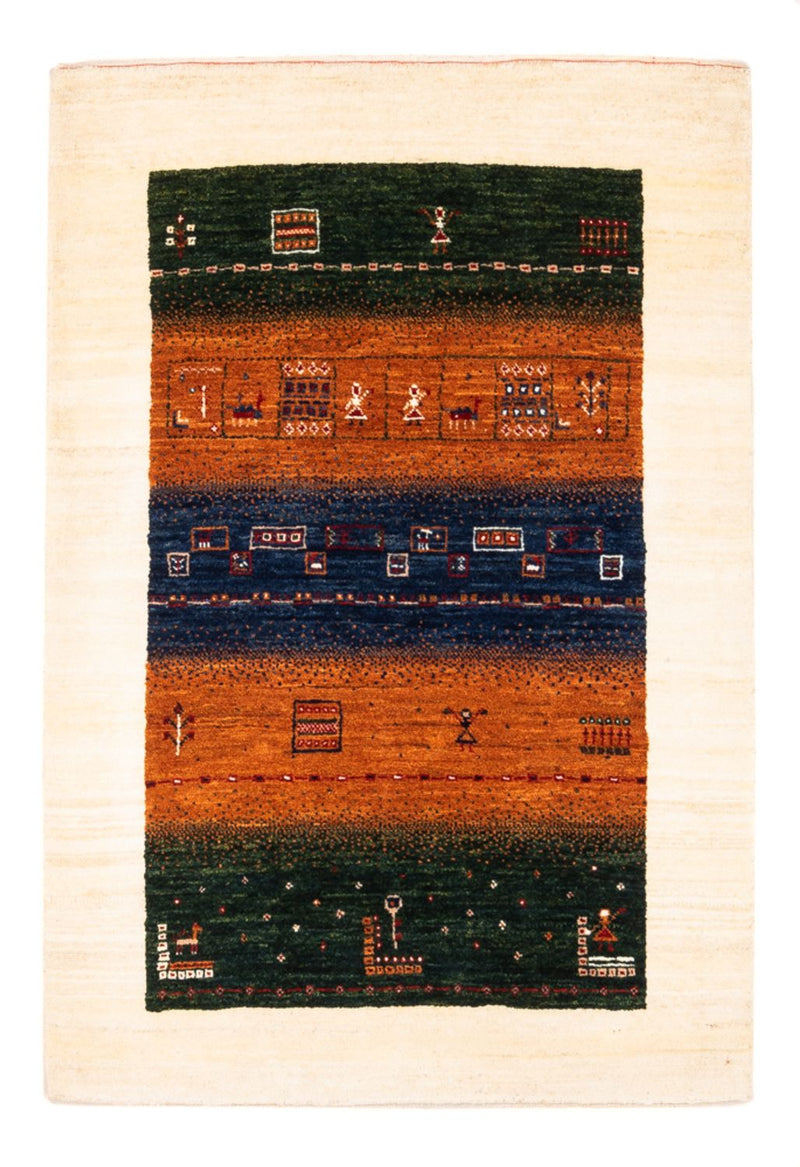 ロリバフト 絨毯 129x88cm - ペルシャウールラグ