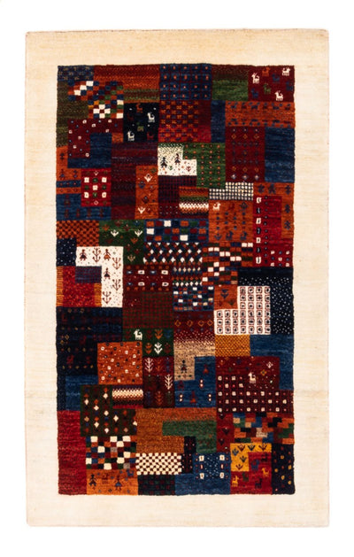 ロリバフト 絨毯 84x134cm - ペルシャウールラグ