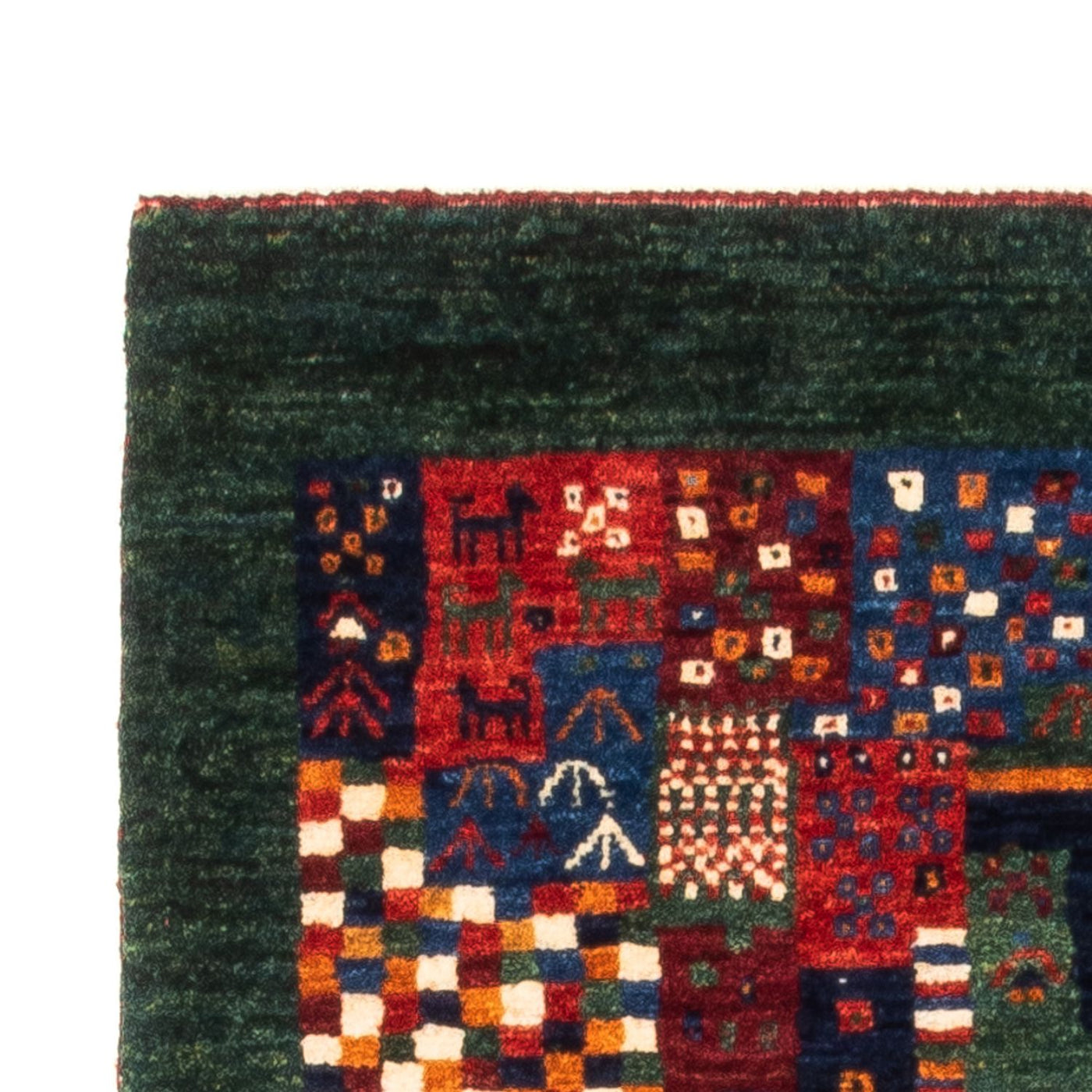 ロリバフト 絨毯 134x82cm - ペルシャウールラグ