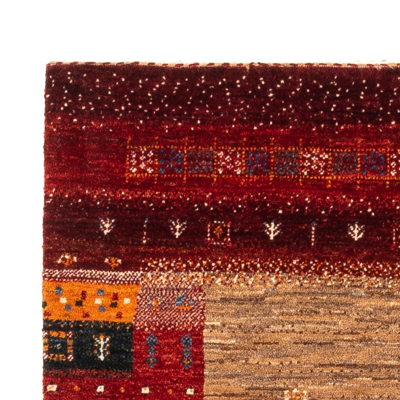 ロリバフト 絨毯 134x92cm - ペルシャウールラグ