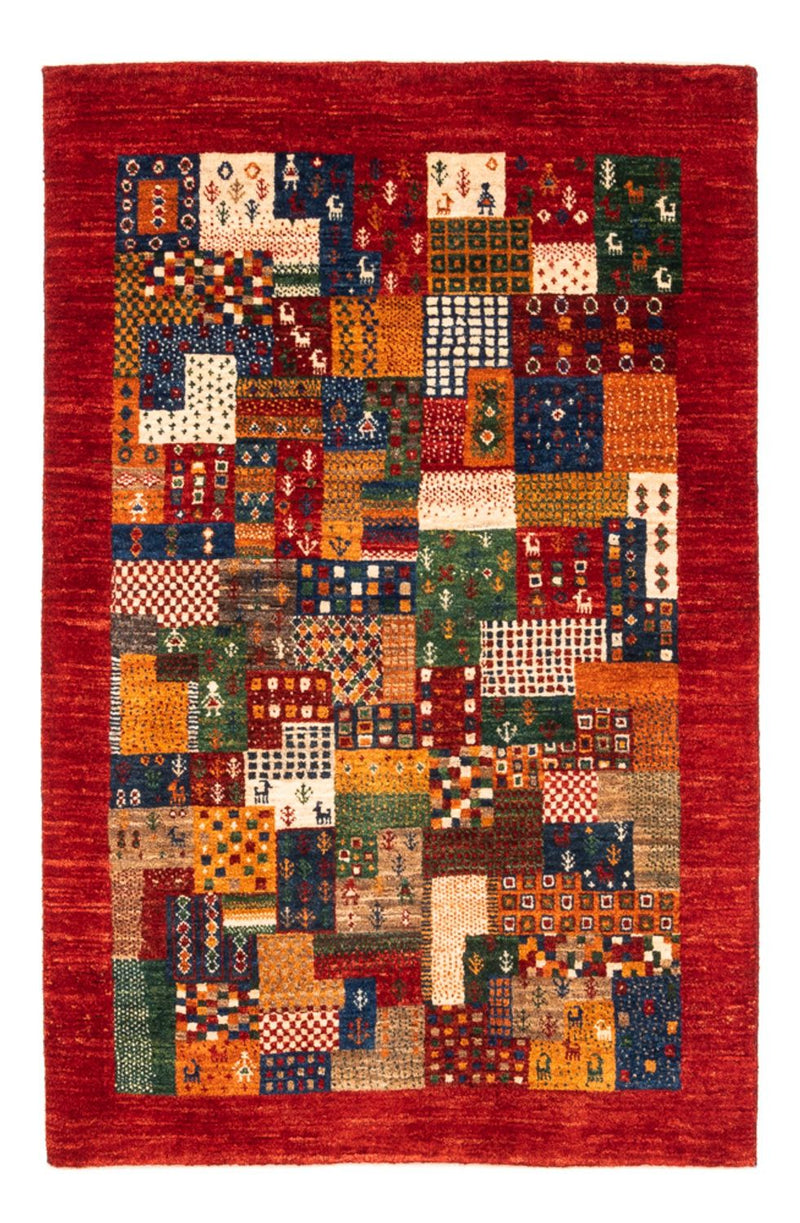 ロリバフト 絨毯 134x90cm - ペルシャウールラグ
