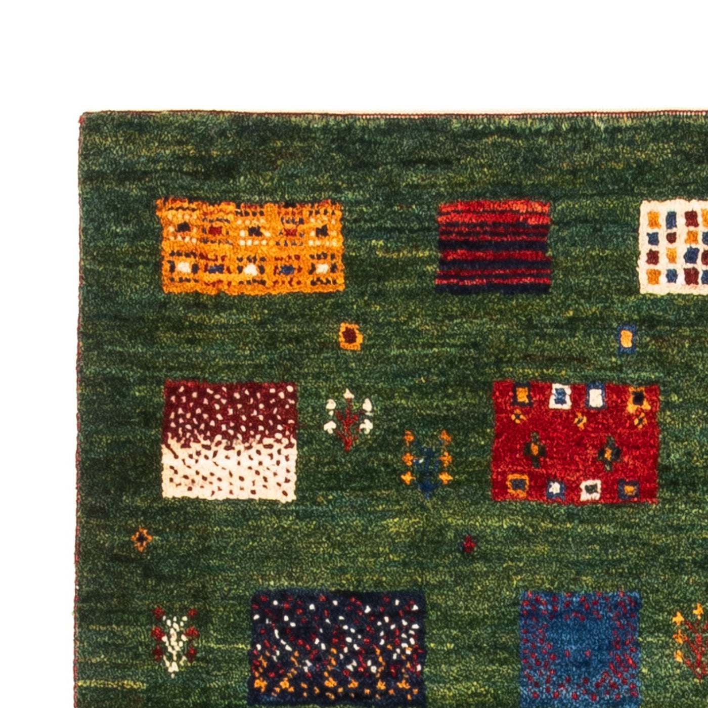 ロリバフト 絨毯 129x88cm - ペルシャウールラグ