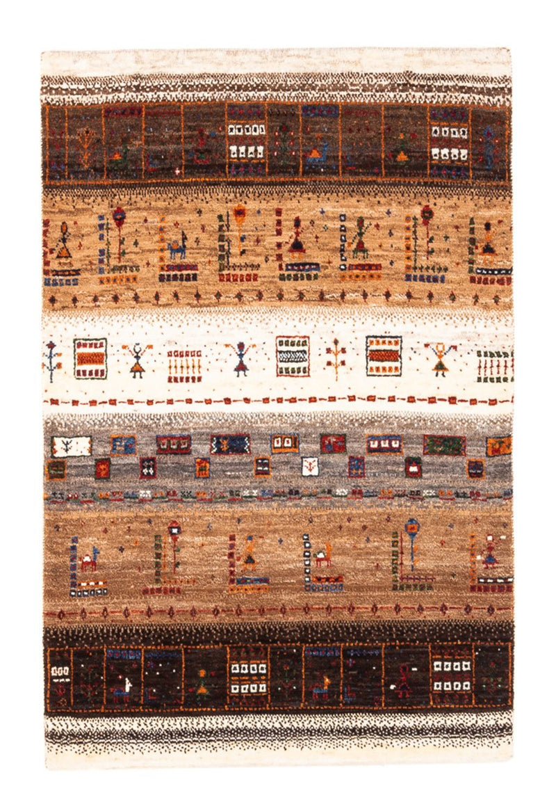 ロリバフト 絨毯 124x85cm - ペルシャウールラグ