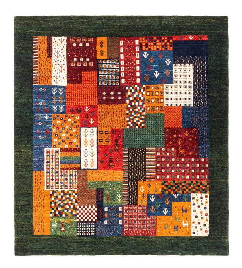 ロリバフト 絨毯 130x122cm - ペルシャウールラグ