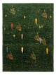 ロリバフト 絨毯 191x143cm - ペルシャウールラグ
