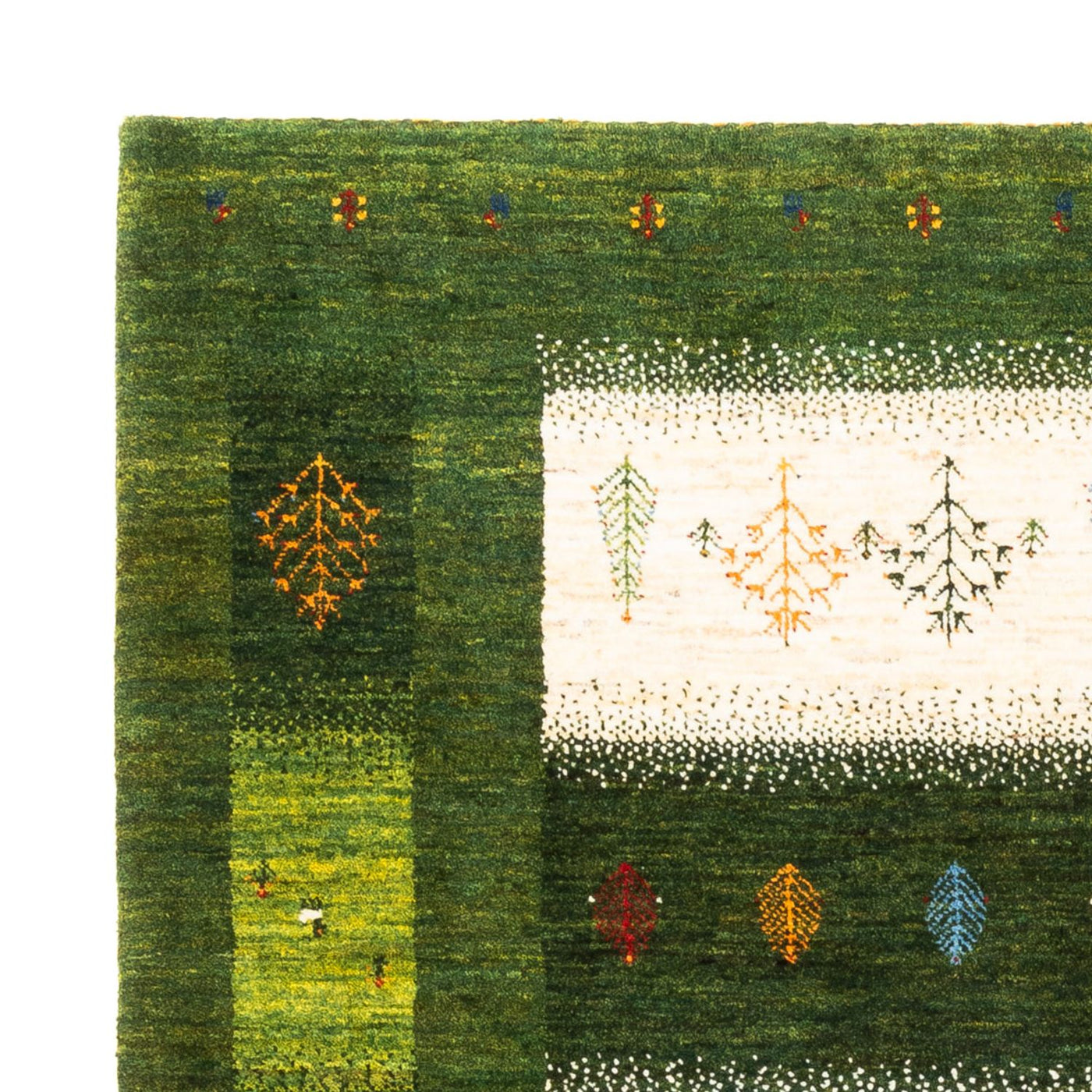 ロリバフト 絨毯 197x155cm - ペルシャウールラグ