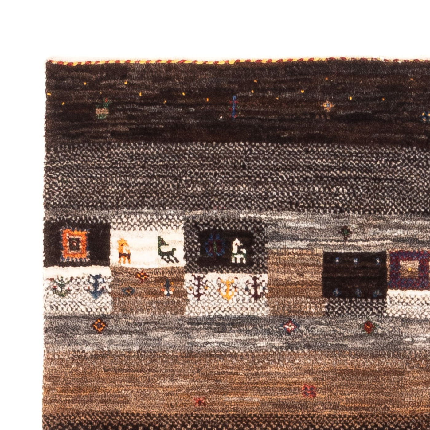 ロリバフト 絨毯 129x84cm - ペルシャウールラグ