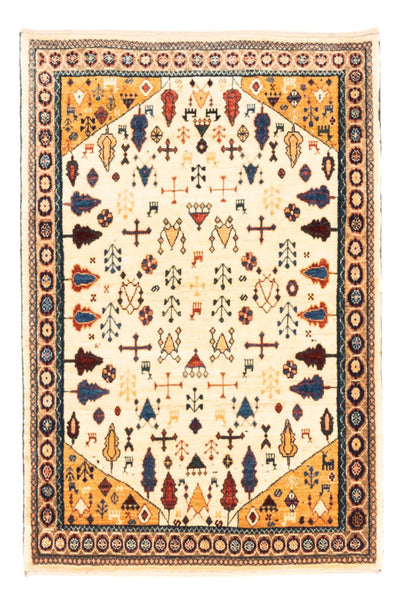 ペルシャギャベ 絨毯 92x132cm - ペルシャウールラグ