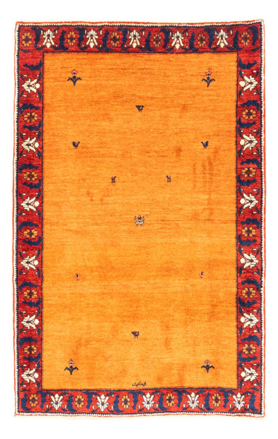 ペルシャギャベ 絨毯 107x162cm - ペルシャウールラグ
