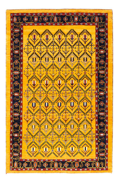 ペルシャギャベ 絨毯 126x188cm - ペルシャウールラグ