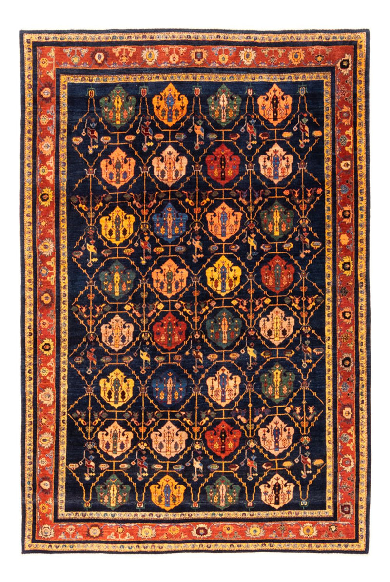 ペルシャギャベ 絨毯 257x185cm - ペルシャウールラグ
