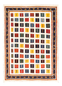 ペルシャギャベ 絨毯 207x157cm - ペルシャウールラグ – product image