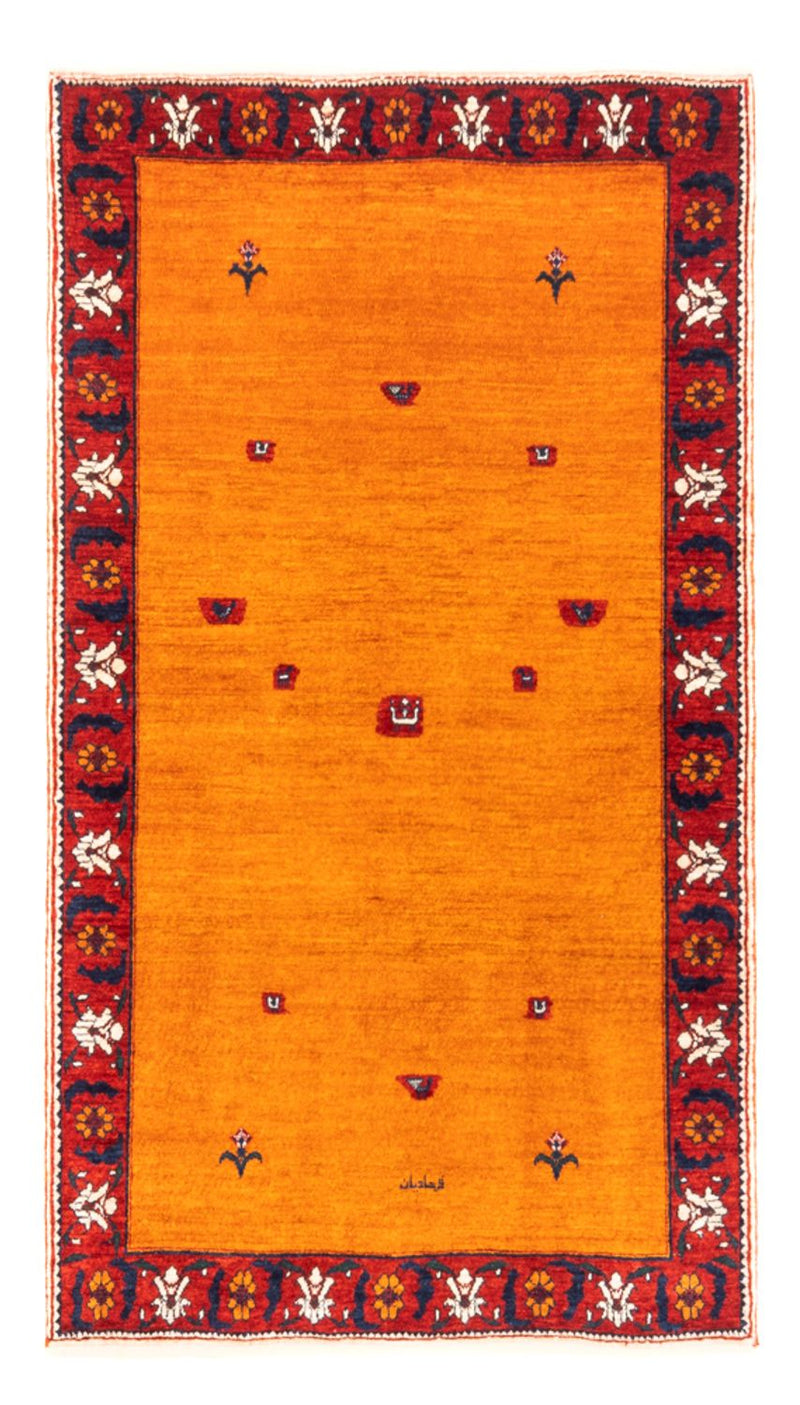 ペルシャギャベ 絨毯 165x104cm - ペルシャウールラグ