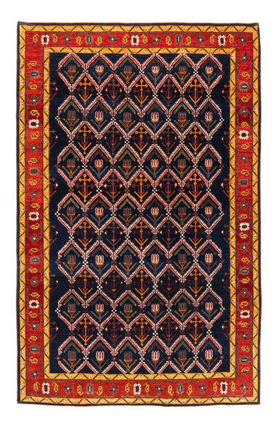 ペルシャギャベ 絨毯 143x205cm - ペルシャウールラグ
