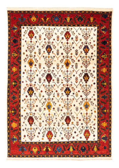 ペルシャギャベ 絨毯 155x212cm - ペルシャウールラグ
