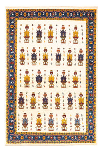 ペルシャギャベ 絨毯 221x154cm - ペルシャウールラグ – product image