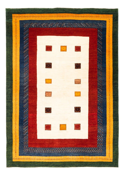 ペルシャギャベ 絨毯 174x243cm - ペルシャウールラグ