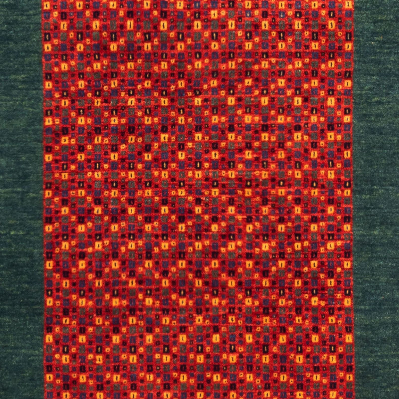 ペルシャギャベ 絨毯 152x100cm - ペルシャウールラグ