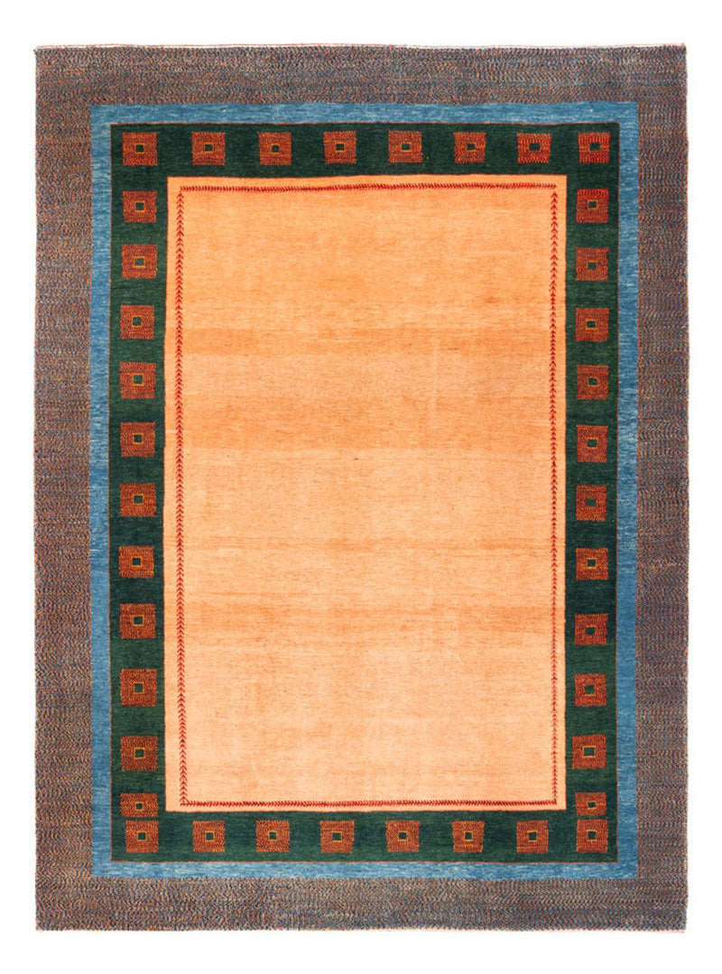 ペルシャギャベ 絨毯 233x180cm - ペルシャウールラグ