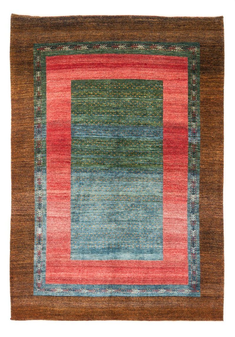 ペルシャギャベ 絨毯 236x172cm - ペルシャウールラグ