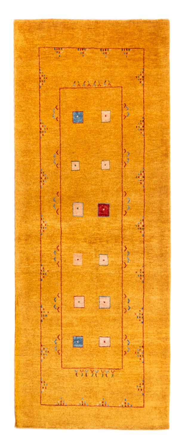 ペルシャギャベ 絨毯 204x84cm - ペルシャウールラグ