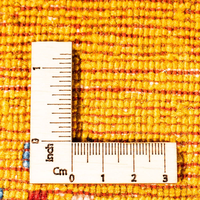 ペルシャギャベ 絨毯 204x84cm - ペルシャウールラグ