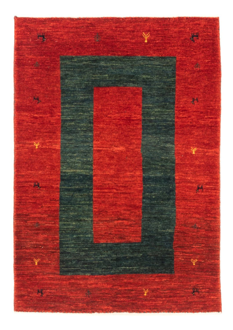 ペルシャギャベ 絨毯 122x78cm - ペルシャウールラグ
