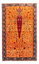 ペルシャギャベ 絨毯 155x100cm - ペルシャウールラグ