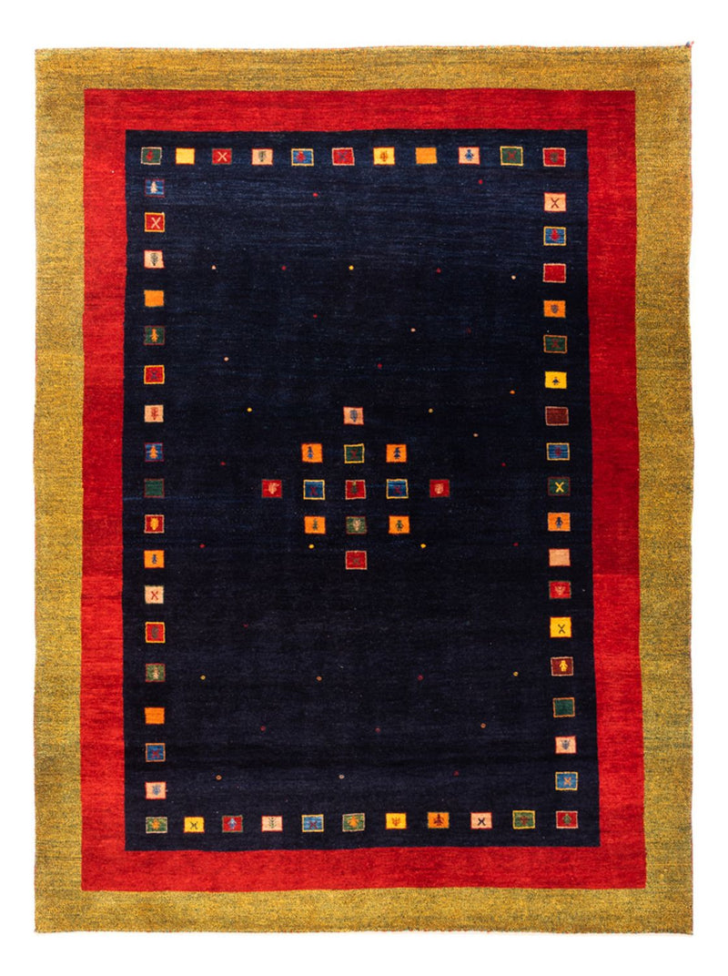 ペルシャギャベ 絨毯 216x158cm - ペルシャウールラグ