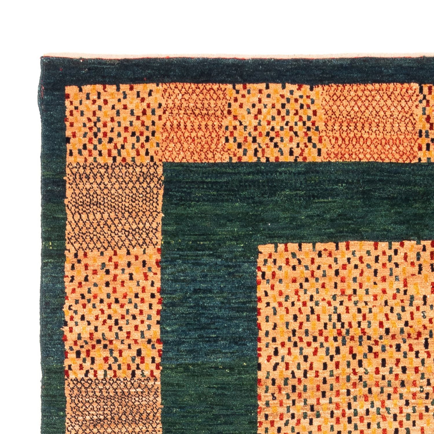 ペルシャギャベ 絨毯 193x126cm - ペルシャウールラグ