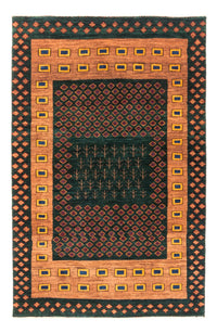 ペルシャギャベ 絨毯 146x100cm - ペルシャウールラグ – product image