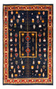 ペルシャギャベ 絨毯 235x150cm - ペルシャウールラグ