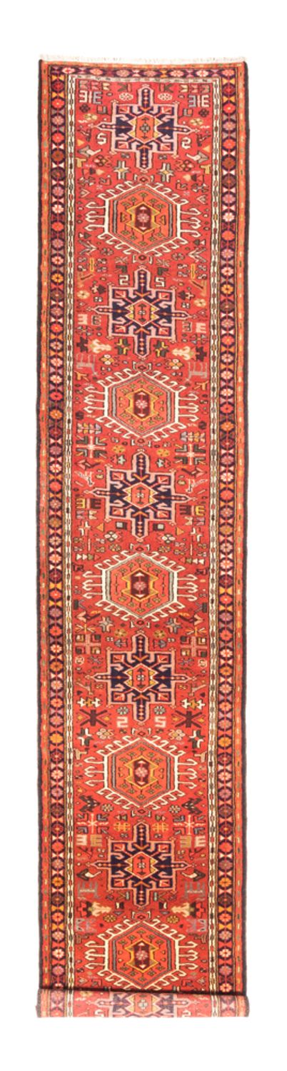 カラジャ 絨毯 394x80cm - ペルシャ絨毯