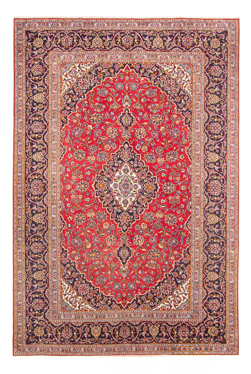カシャーン 絨毯 295x198cm - ペルシャ絨毯