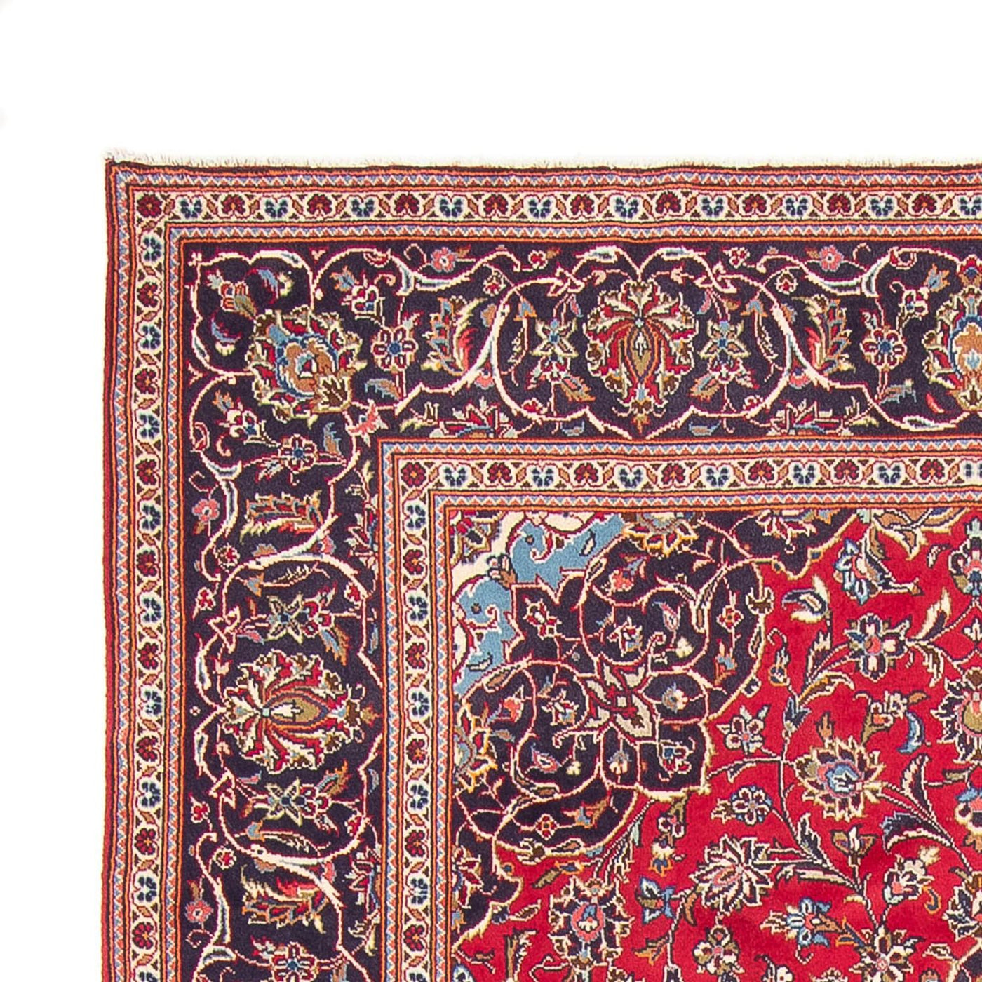 カシャーン 絨毯 306x198cm - ペルシャ絨毯