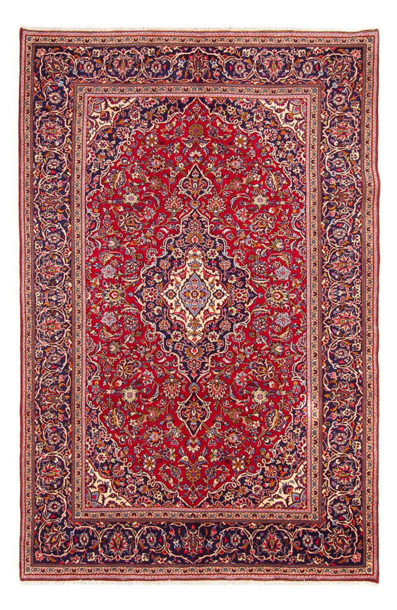 カシャーン 絨毯 308x215cm - ペルシャ絨毯